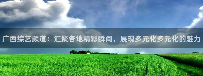 广西综艺频道：汇聚各地精彩瞬间，展现多元化多元化的魅力